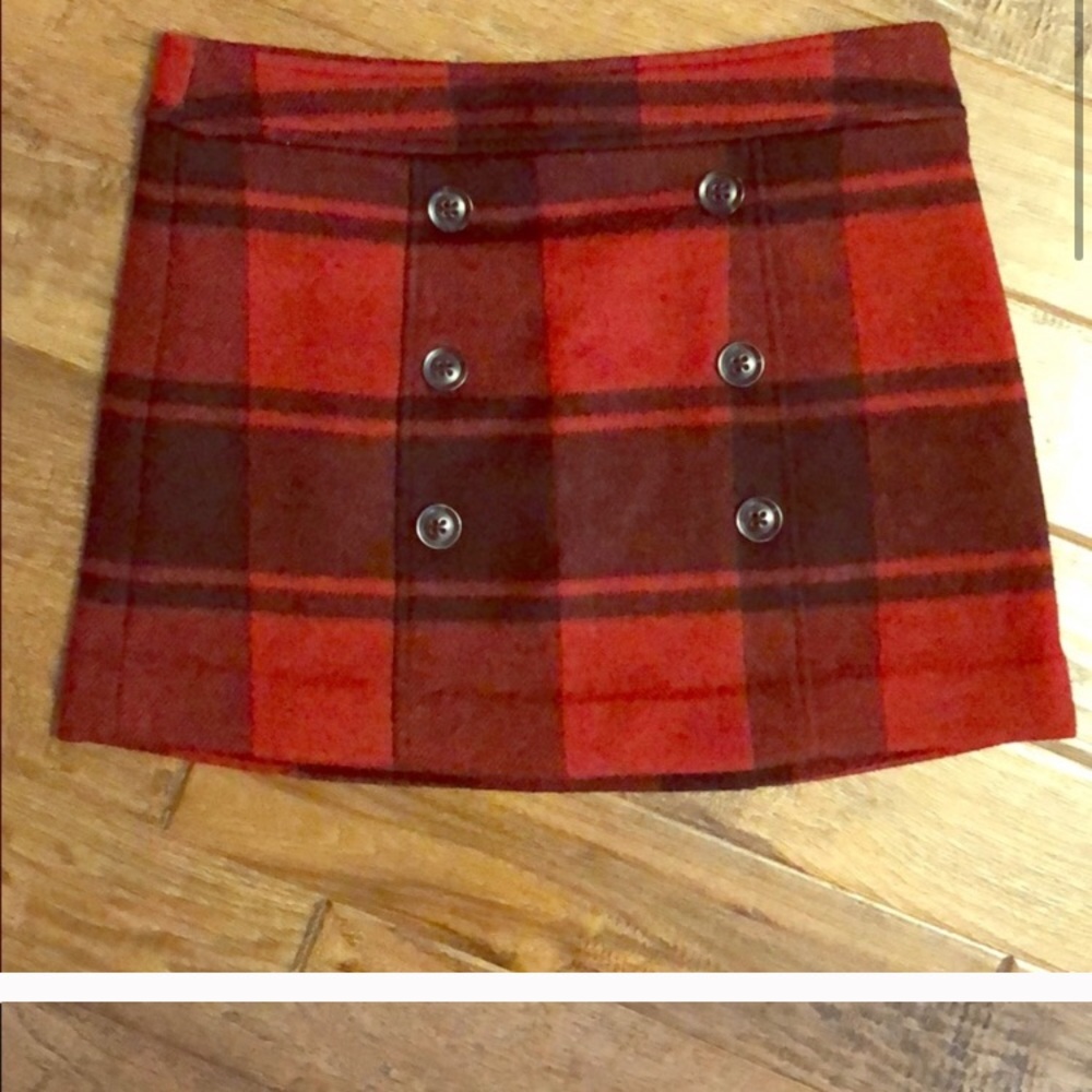 Gap Plaid Skirt